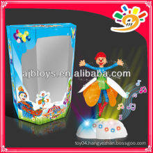 Funny Clown Dolls Flying Clown Toys With Light And Music For Sale